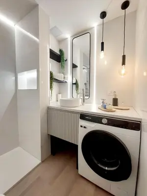 Un baño de Apartamento céntrico con playa y piscina