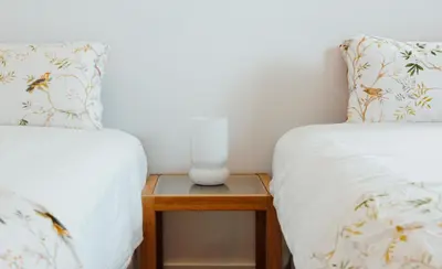Cama o camas de una habitación en Casa Drago - Cozy 1BR Apartment with Scenic Views