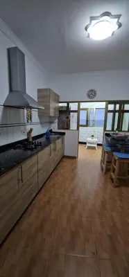 Una cocina o zona de cocina en Surf Wave San Andrés