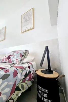 Cama o camas de una habitación en Oasis House