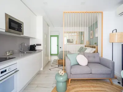 Una cocina o zona de cocina en Vertical Oasis Loft,en el corazon de Triana GB1A