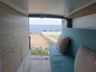 Paisaje cerca de este camping