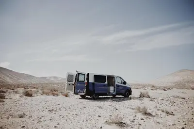 Paisaje cerca de este camping