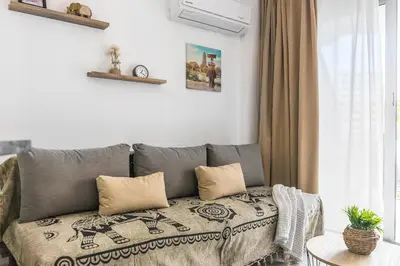 Zona de estar de Paradise Canarian Breeze Suite