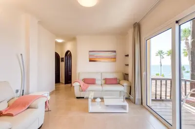 Zona de estar de Altamar, 2 Bedroom - by Gestión Vacacional Canarias