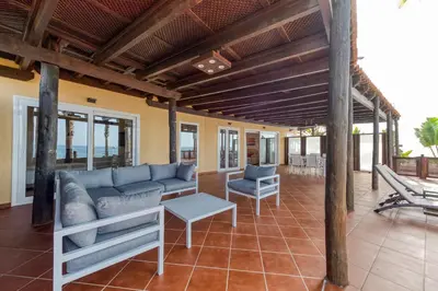 Zona de estar de Suite Altamar, 2 Bedroom - by Gestión Vacacional Canarias