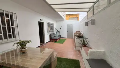 Zona de estar de Mar y Sal Playa del Hombre