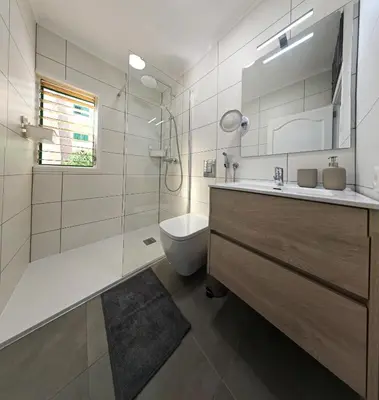 Un baño de Las Olas Palmeras