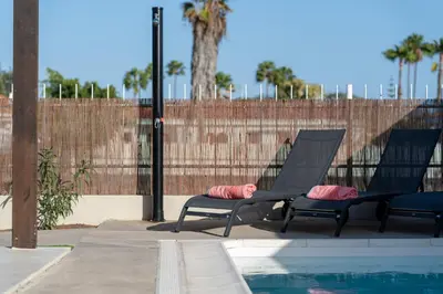 Piscina en o cerca de Vivelorural Villa Óscar, Maspalomas