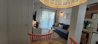 Zona de estar de Capri Casa Infinita