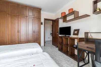 Una televisión o centro de entretenimiento en Villa Janeth Agaete