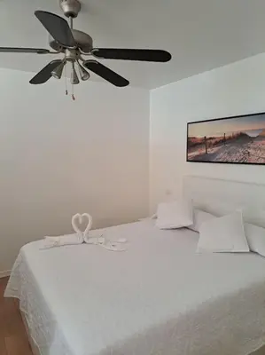Cama o camas de una habitación en La casa de massia