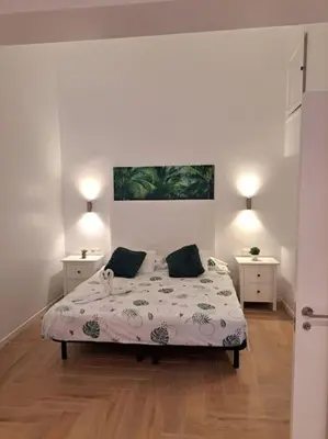 Cama o camas de una habitación en La casa de massia