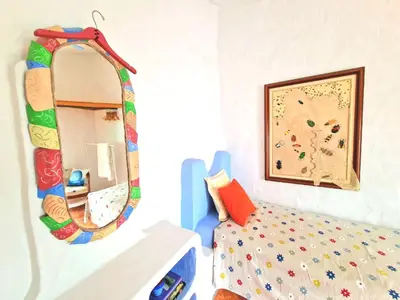 Cama o camas de una habitación en Small cozy house Susana