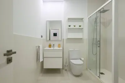 Un baño de Stylish Studio near Old Town