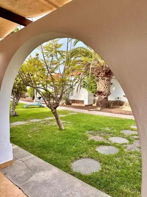 Jardín al aire libre en Newly listed and renovated Bungalow in Parque Golf Maspalomas