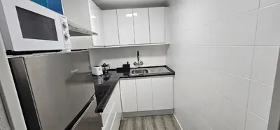 Una cocina o zona de cocina en Canteras Centro Playa
