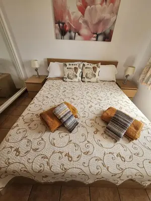 Cama o camas de una habitación en Val del Puerto Patalavaca