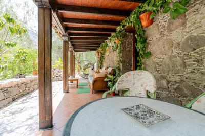 Zona de estar de Finca Arenales by Villas Rivero