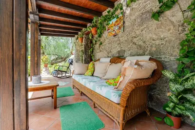 Zona de estar de Finca Arenales by Villas Rivero