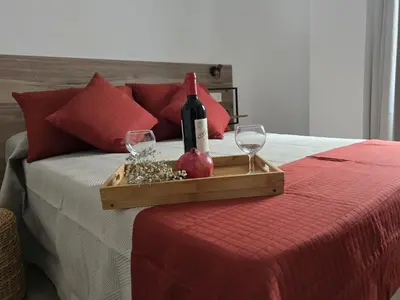 Cama o camas de una habitación en Dielma House