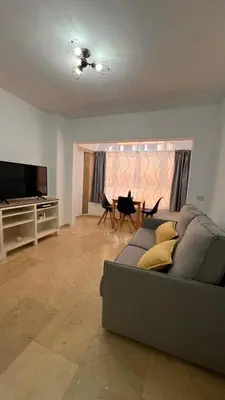 Una televisión o centro de entretenimiento en Apartamento Jara Canteras