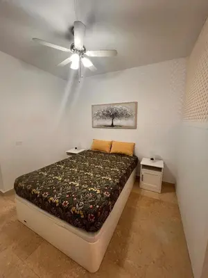 Cama o camas de una habitación en Apartamento Jara Canteras