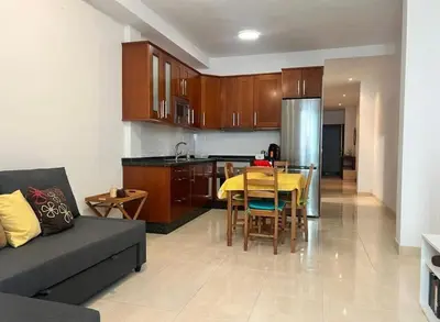 Una cocina o zona de cocina en Apartamento Bonito Las Canteras