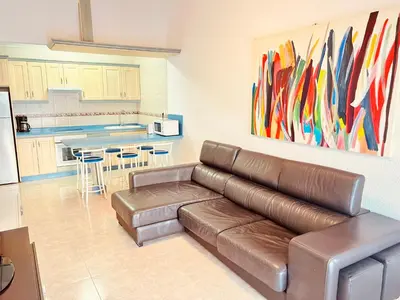 Una cocina o zona de cocina en Arena y mar