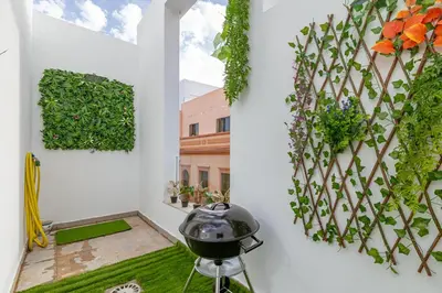 Jardín al aire libre en Garden House - La Isleta