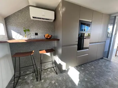 Una cocina o zona de cocina en Koka Deluxe Duplex