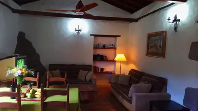 Zona de estar de Llanos de la Corona by Villas Rivero