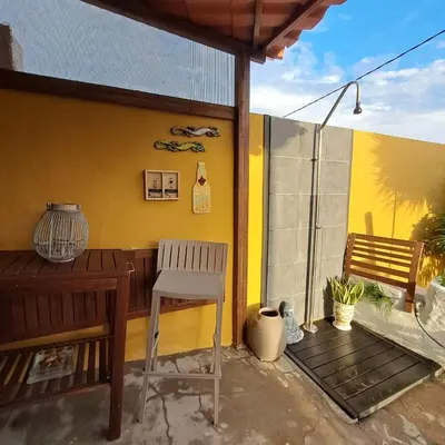 Un patio o zona al aire libre en DRAGO 100, quiet and friendly