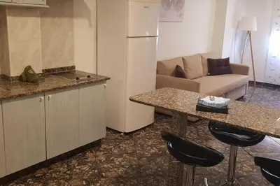 Una cocina o zona de cocina en Vacacional Tegueste 2ºD