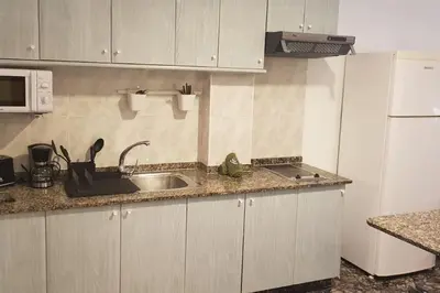 Una cocina o zona de cocina en Vacacional Tegueste 2ºD