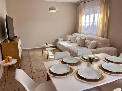 Una televisión o centro de entretenimiento en Doral Paradise Gran Canaria