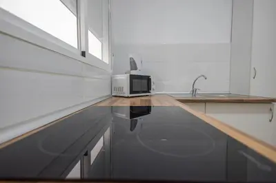 Una cocina o zona de cocina en The Sweet Home - 3BR & 4 min Las Canteras