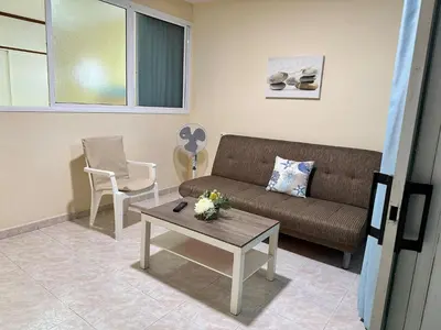 Zona de estar de Apartamento Anau- Playa del inglés - Yumbo