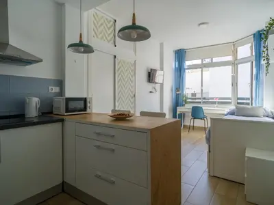 Una cocina o zona de cocina en Canteras-Puntilla Beach