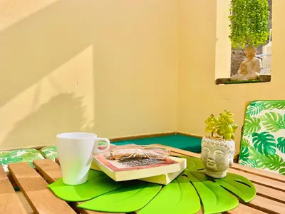 Zona de estar de Casa Melo by SunHousesCanarias