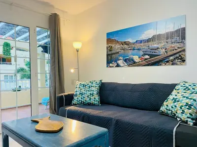 Zona de estar de Casa Melo by SunHousesCanarias