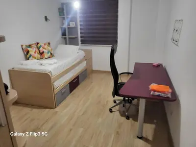 Cama o camas de una habitación en Suites Esencia Atlántica: Mar, montaña y relax
