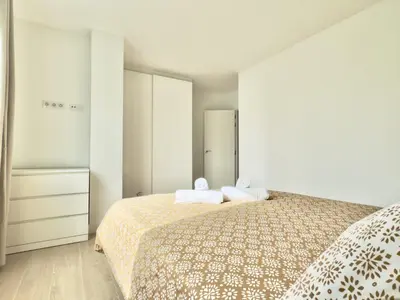 Cama o camas de una habitación en Green Pier Home Holidays