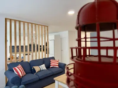Zona de estar de Nautilus Home Holidays