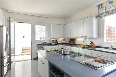 Una cocina o zona de cocina en Seaview Holiday Rental by VillaGranCanaria