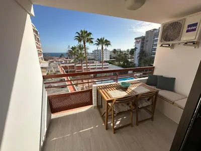 Un balcón o terraza de Luxury Danubio Ocean View