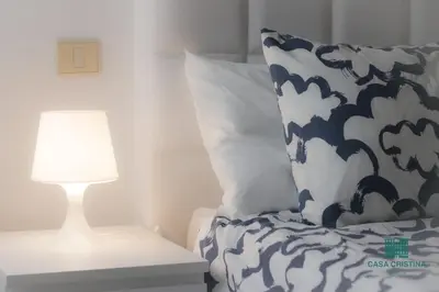 Cama o camas de una habitación en Casa en Playa de Arinaga