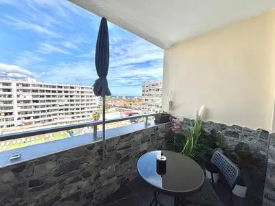 Un balcón o terraza de Margaret House by luca properties grancanaria