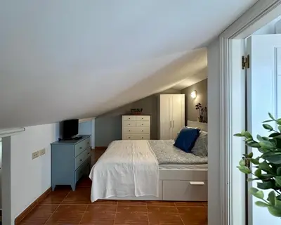 Cama o camas de una habitación en Villa Beskow Sunny Golf