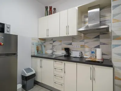 Una cocina o zona de cocina en Canteras Canary Beach